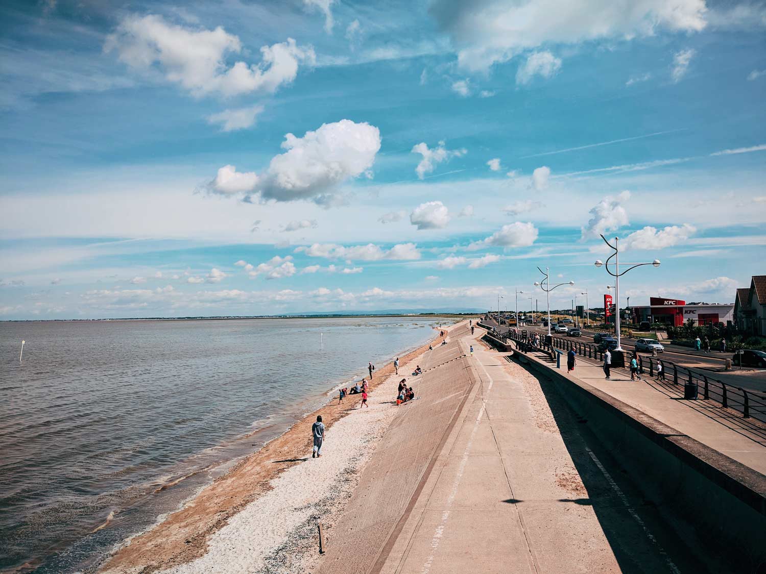 Southport promenade